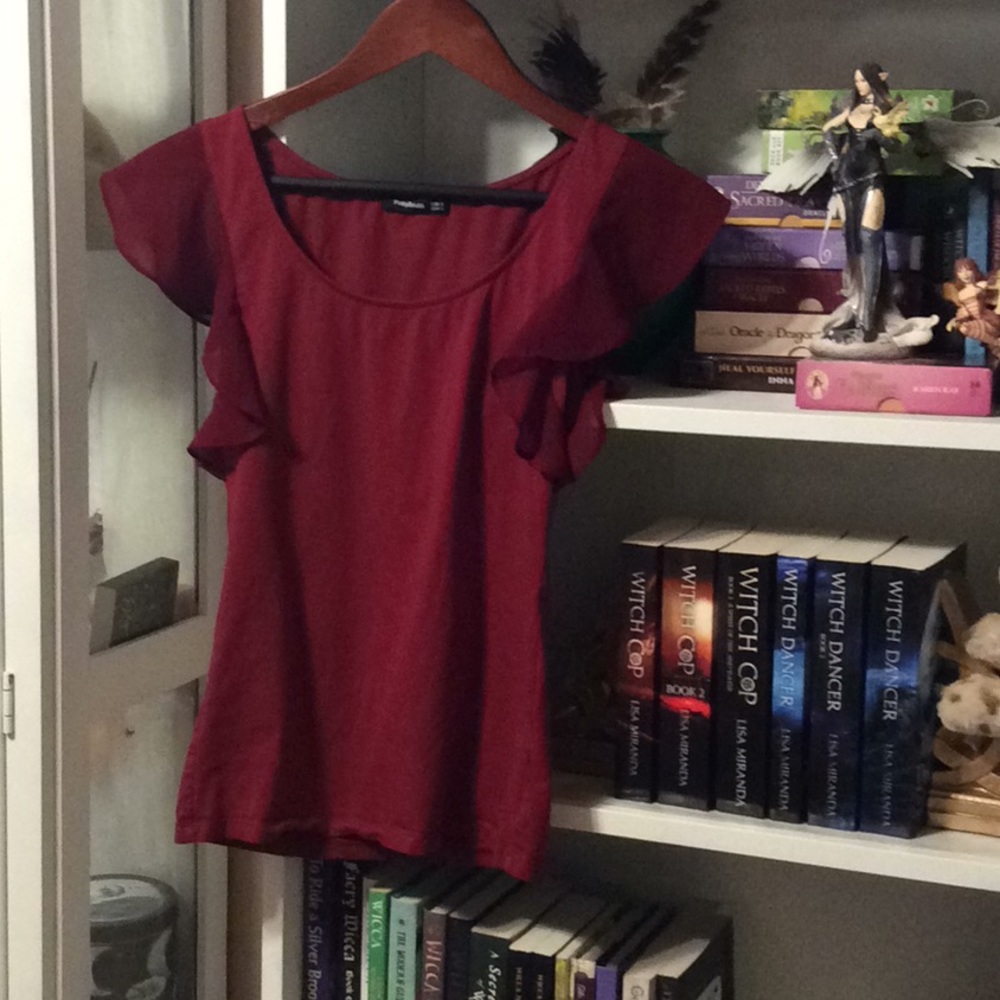 Patty Boutik flutter-sleeve blouse